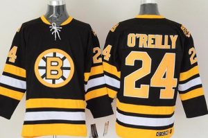 Bruins #24 O'Reilly CCM Throwback Black Stitched NHL Jersey