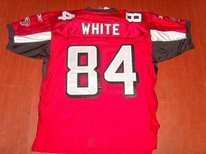 Falcons #84 Roddy White Red Stitched NFL Jersey