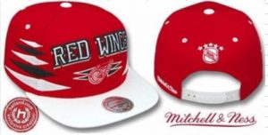 Mitchell and Ness NHL Detroit Red Wings Stitched Snapback Hats 017