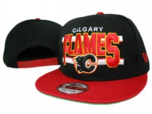 NHL Calgary Flames Stitched New Era 9FIFTY Snapback Hats 005