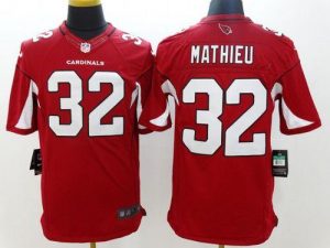 Nike Cardinals #32 Tyrann Mathieu Red Team Color Men's Stitched NFL Limited Jersey