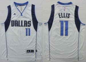 Revolution 30 Mavericks #11 Monta Ellis White Stitched NBA Jersey