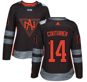 Team North America #14 Sean Couturier Black 2016 World Cup Women's Stitched NHL Jersey