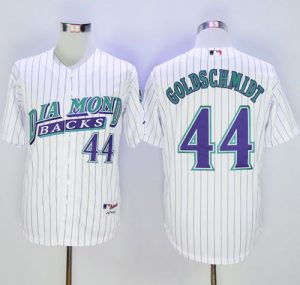 Diamondbacks #44 Paul Goldschmidt White 1999 Turn Back The Clock Stitched MLB Jersey