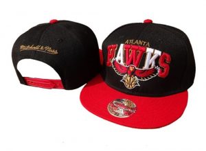 Mitchell and Ness NBA Atlanta Hawks Stitched Snapback Hats 022