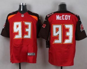 Nike Buccaneers #93 Gerald McCoy Red Team Color Men's Stitched NFL New Elite Jersey