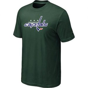 Washington Capitals Big & Tall Logo Dark Green NHL T-Shirts