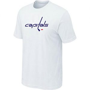 Washington Capitals Big & Tall Logo White NHL T-Shirts