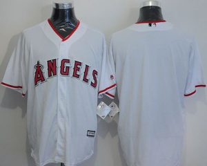 Angels of Anaheim Blank White New Cool Base Stitched MLB Jersey