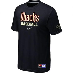 Arizona Diamondbacks Nike Short Sleeve Practice MLB T-Shirts Black