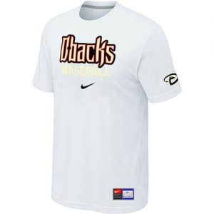 Arizona Diamondbacks Nike Short Sleeve Practice MLB T-Shirts White