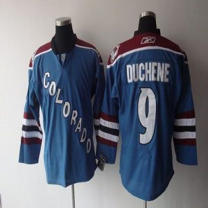 Avalanche #9 Matt Duchene Embroidered Blue Third NHL Jersey