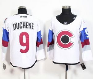 Avalanche #9 Matt Duchene White 2016 Stadium Series Stitched NHL Jersey