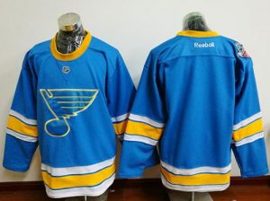 Blues Blank Light Blue 2017 Winter Classic Stitched NHL Jersey