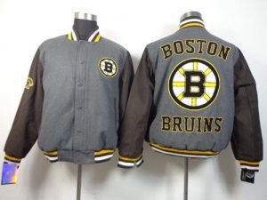 Boston Bruins Grey NHL Jacket