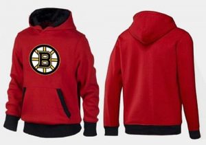 Boston Bruins Pullover Hoodie Red & Black