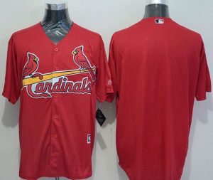 Cardinals Blank Red New Cool Base Stitched MLB Jersey