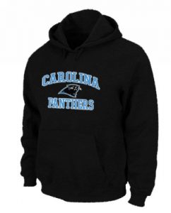 Carolina Panthers Heart & Soul Pullover Hoodie Black