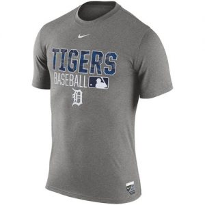 Detroit Tigers Nike 2016 AC Legend Team Issue 1.6 T-Shirt Gray