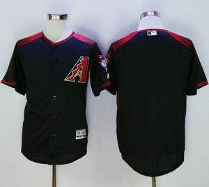 Diamondbacks Blank Black Brick New Cool Base Stitched MLB Jersey