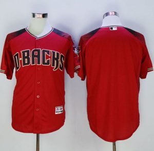 Diamondbacks Blank Red Brick New Cool Base Stitched MLB Jersey