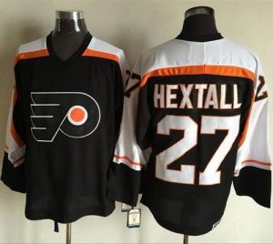 Flyers #27 Ron Hextall Black CCM Throwback Stitched NHL Jersey