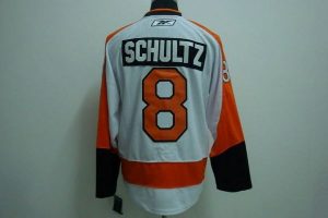 Flyers #8 Dave Schultz Embroidered Winter Classic White NHL Jersey