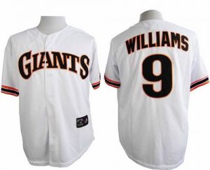 Giants #9 Matt Williams White 1989 Turn Back The Clock Stitched MLB Jersey