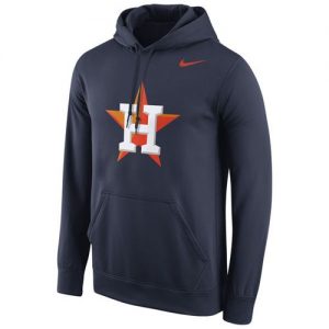 Houston Astros Nike Logo Performance Navy Pullover MLB Hoodie