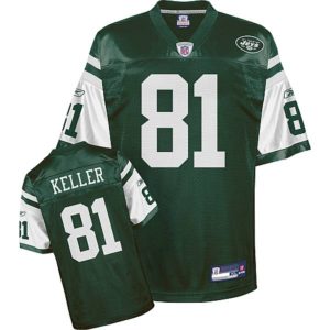 Jets #81 Dustin Keller Stitched Green NFL Jersey