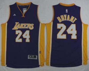 Lakers #24 Kobe Bryant Stitched Purple NBA Jersey