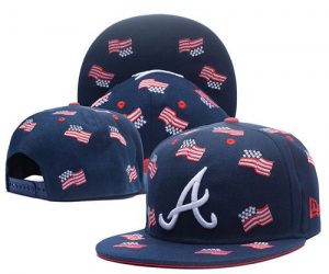 MLB Atlanta Braves Stitched Snapback Hats 011