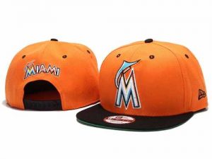 MLB Miami Marlins Stitched New Era 9FIFTY Snapback Hats 021