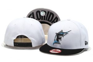 MLB Miami Marlins Stitched Snapback Hats 013