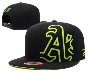 MLB Oakland Athletics Stitched Snapback Hats 016