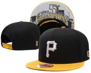 MLB Pittsburgh Pirates Stitched Snapback Hats 012