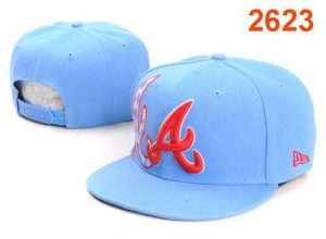 Men's Atlanta Braves #44 Hank Aaron Stitched New Era Digital Camo Memorial Day 9FIFTY Snapback Adjustable Hat