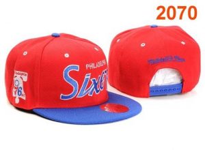 Mitchell and Ness NBA Philadelphia 76ers Stitched Snapback Hats 004