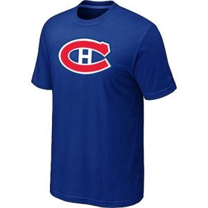 Montreal Canadiens Big & Tall Logo Blue NHL T-Shirts