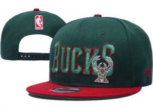 NBA Milwaukee Bucks Stitched New Era 9FIFTY Snapback Hats 015