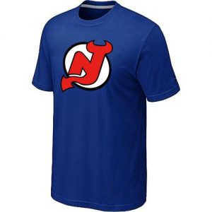 NHL New Jersey Devils Big & Tall Logo T-Shirt Blue