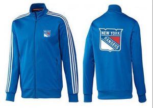 NHL New York Rangers Zip Jackets Blue-3