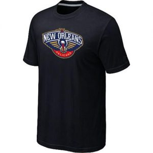 New Orleans Pelicans Big & Tall Primary Logo T-Shirt Black