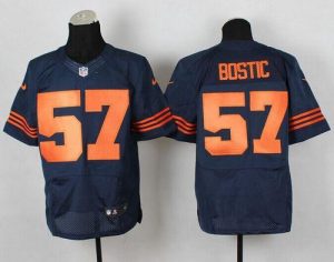 Nike Bears #57 Jon Bostic Navy Blue 1940s Throwback Men's Stitched NFL Elite Jersey