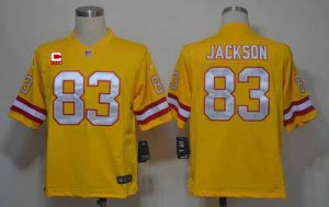 Nike Buccaneers #83 Vincent Jackson Orange Alternate With C Patch Men's Embroidered NFL Game Jersey