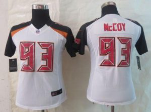 Nike Buccaneers #93 Gerald McCoy White Women's Stitched NFL New Limited Jersey