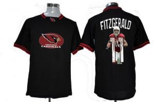 Nike Cardinals #11 Larry Fitzgerald Black Men's NFL Game All Star Fashion Jersey