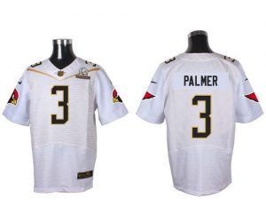 Nike Cardinals #3 Carson Palmer White 2016 Pro Bowl Men's Stitched NFL Elite Jersey