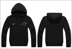 Nike Carolina Panthers Authentic Logo Hoodie Black