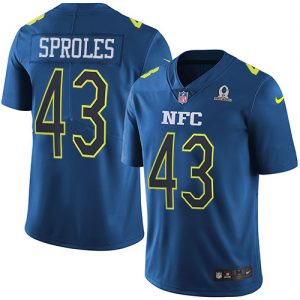 Nike Eagles #43 Darren Sproles Navy Men's Stitched NFL Limited NFC 2017 Pro Bowl Jersey